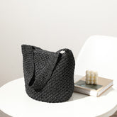 Sac à main en paille Sac seau Sac de plage pour vacances en bord de mer